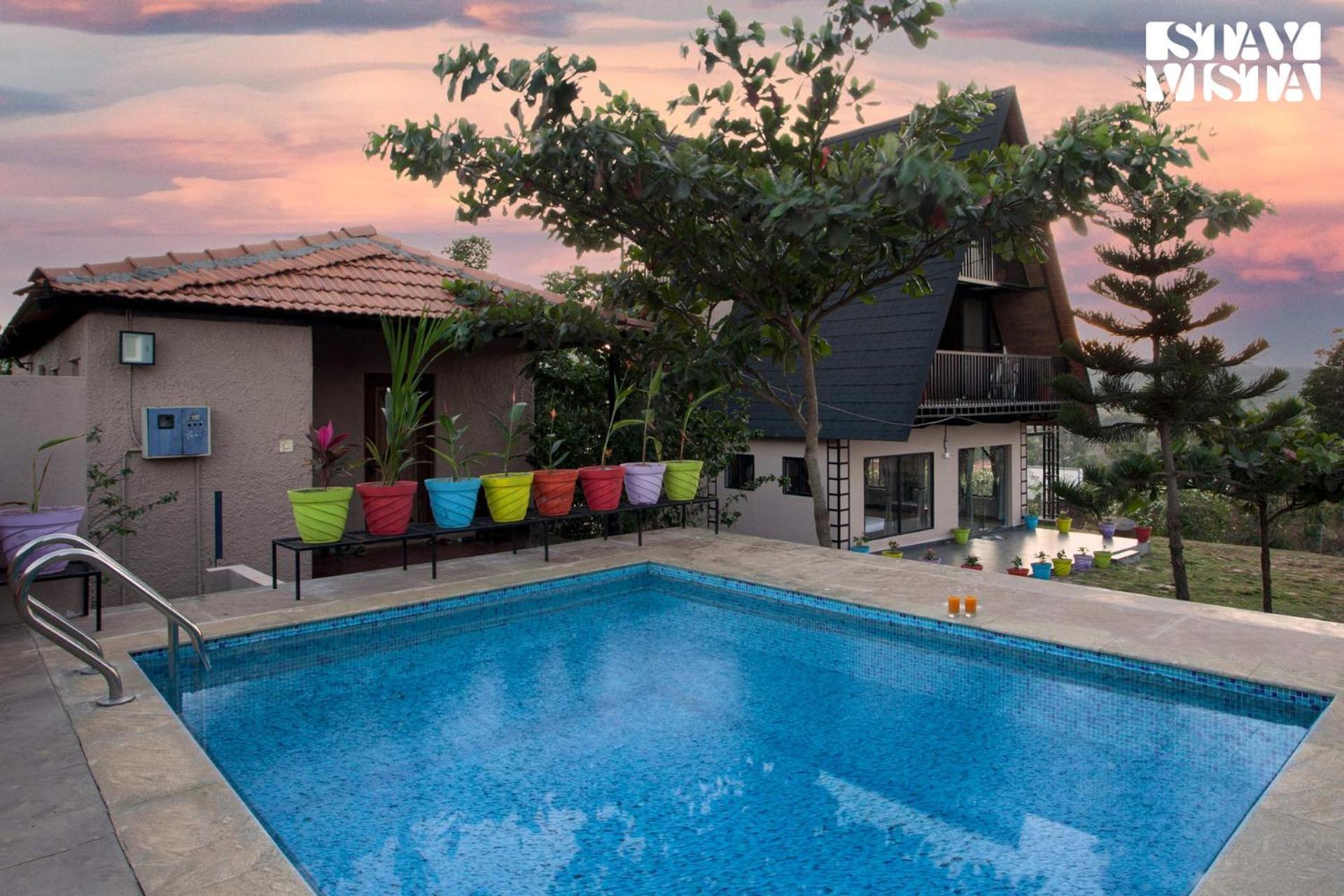 Stayvista At Hillside Harmony Pvt Pool & Free Breakfast Bangalore Exterior photo